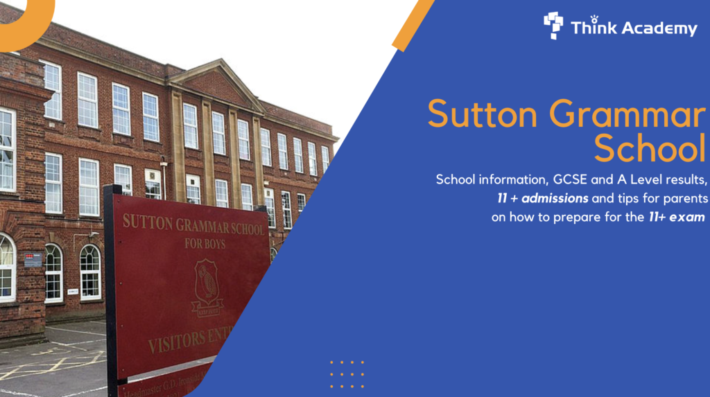 sutton grammar school creative writing