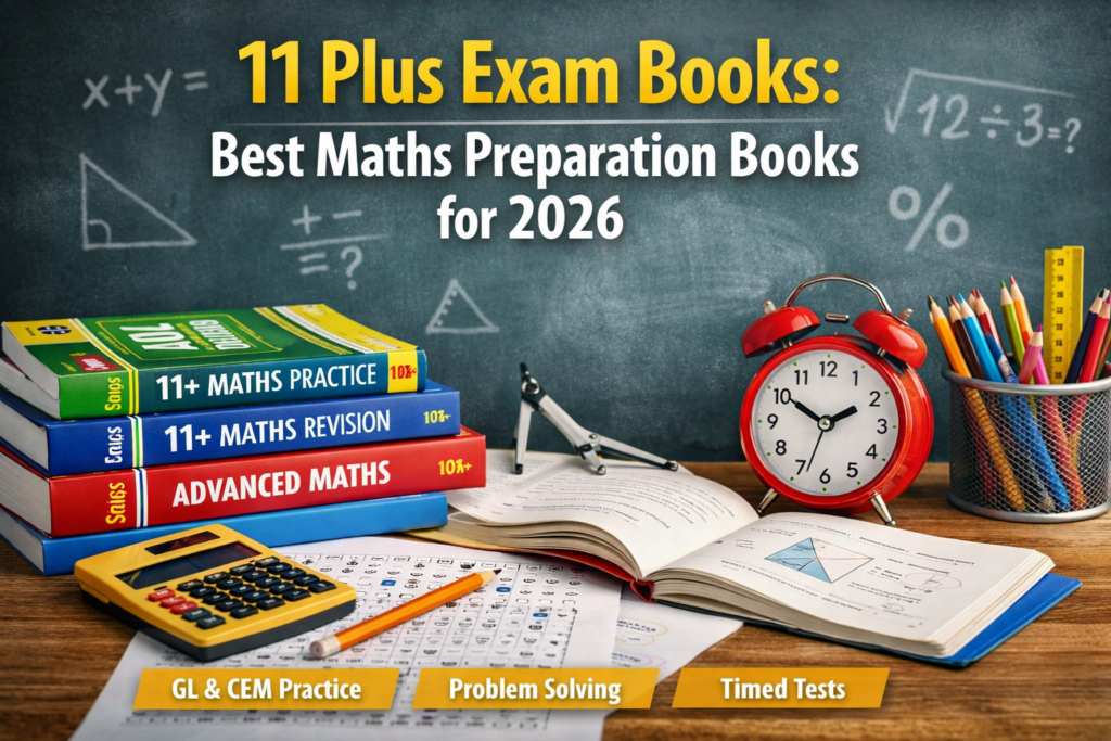 Prep Books 11 plus preparation books: Best Maths Preparation Books for 2026