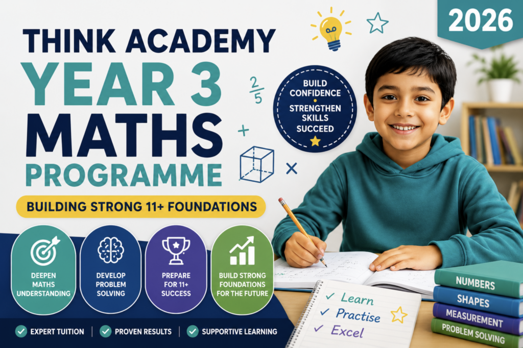 Year 3 Maths Programme (Building Strong 11+ Foundations) 2026