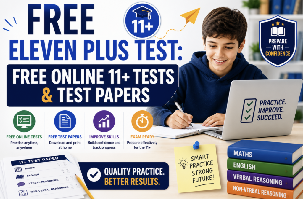 Eleven Plus Test Example Questions Free Eleven Plus Test: Free Online 11+ Tests & Test Papers